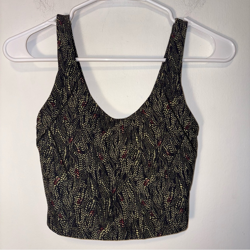 NWT CALIA INSPIRE Scoop Neck Tank Serpent Print Black Size XS Top - Picture 3 of 6